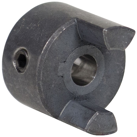 L-Jaw Coupling Hub, L050, Sint Iron, 1/4