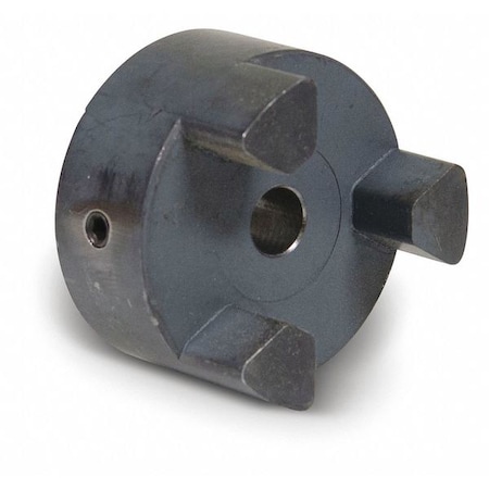 L-Jaw Coupling Hub, L075, Sint Iron, 1/2