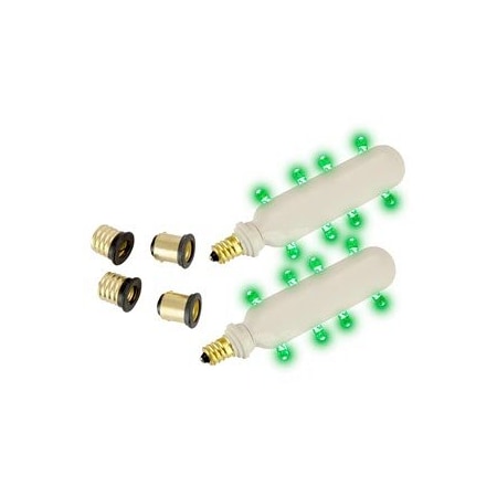 Grn LED, Exit Retro 2 Lamp, 4 Base Adap MPN:20717