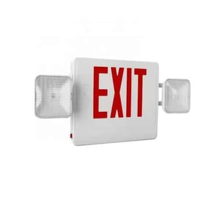 Red LED, Emergency EXIT Combo, Univ, FACE MPN:LED20723