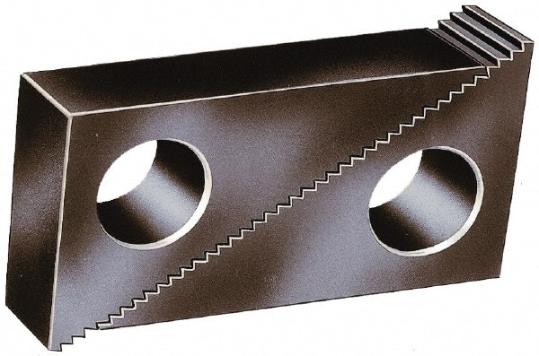 Step Blocks, Maximum Height Adjustment: 9in , Material: Steel , For Use With: Serrated End Clamps  MPN:40107