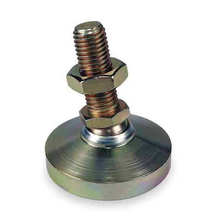 Level Pad, Fixed Stud, 5/8-11, 2-1/2in Base MPN:44452