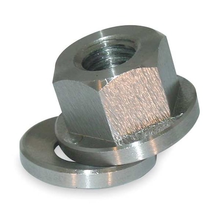 Spherical Flange Nut, 1/4