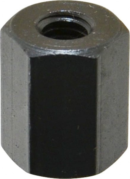 M6x1.00 Metric Coarse, 16mm OAL Steel Standard Coupling Nut MPN:61501