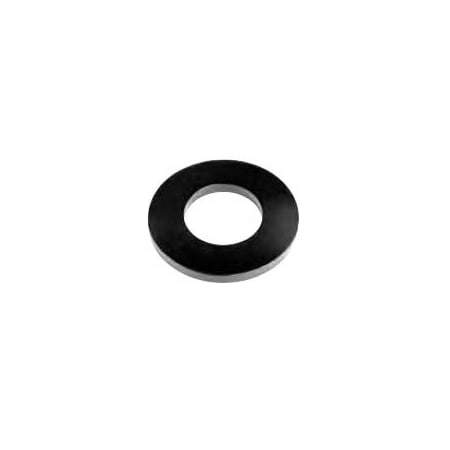 Flat Washer, For Screw Size #6, Steel Black Oxide Finish, 25 PK MPN:42613