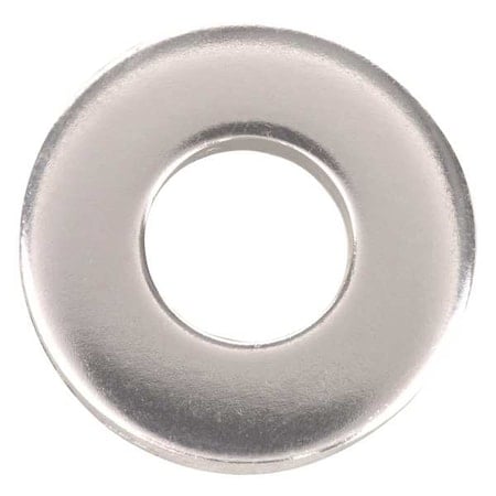 Flat Washer, For Screw Size #10, Stainless Steel Plain Finish, 25 PK MPN:42660