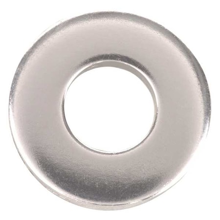 Flat Washer, For Screw Size #6, Stainless Steel Plain Finish, 25 PK MPN:42673