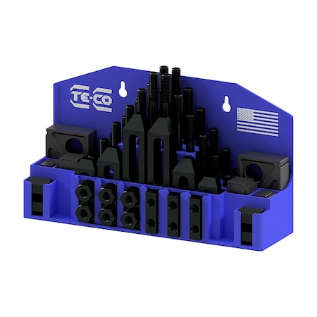 Promo Clamp Kit, 5/8, 1/2-13 Stud, 52 Pcs MPN:20402PL