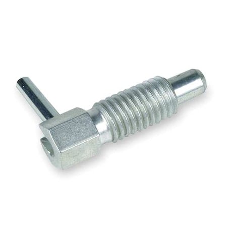 Plunger, Hand, Steel, Zinc, 1/4-20, 0.75, PK2 MPN:54350