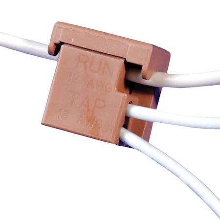 Splice Wire Connector, 18 AWG Max, Blue, 600 V, 100 PK MPN:CPGI-1811027-2-K100