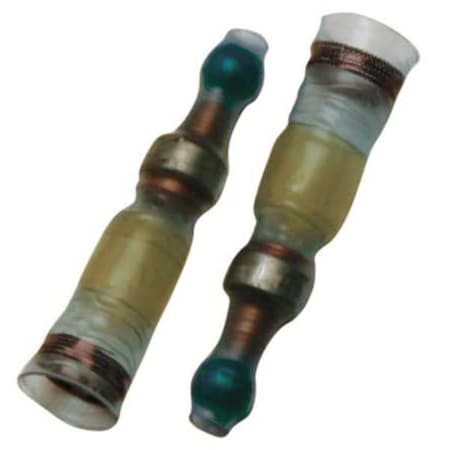 Butt Splice Wire Connector, 18 AWG Max, Green, Heat Shrink Insulation, 600 V, 100 PK MPN:CPGI-WWG-SGRS-1-BULK