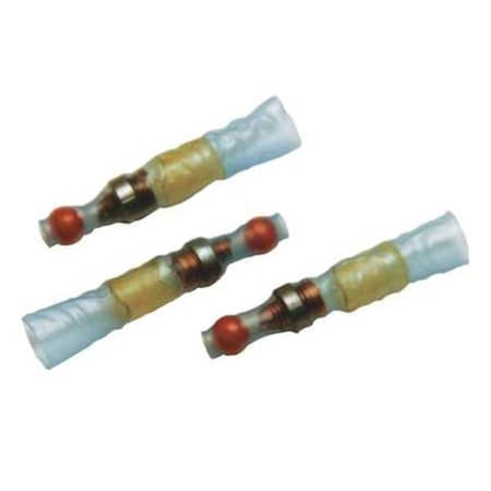 Butt Splice Wire Connector, 12 AWG Max, Red, Heat Shrink Insulation, 600 V, 100 PK MPN:CPGI-WWG-SGRS-2-BULK