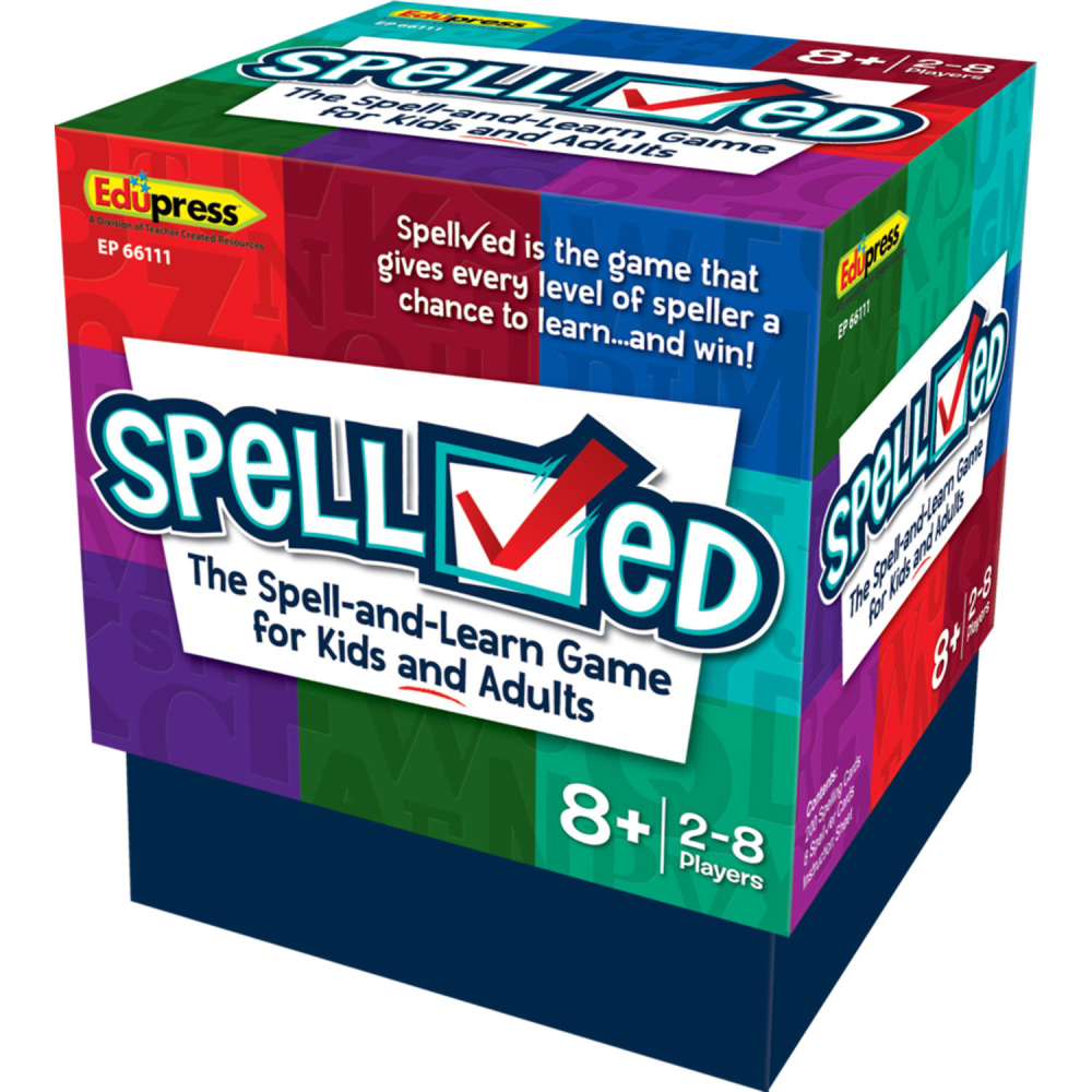 Teacher Created Resources SpellChecked Card Game, Grade 2 To 12 MPN:EP-66111