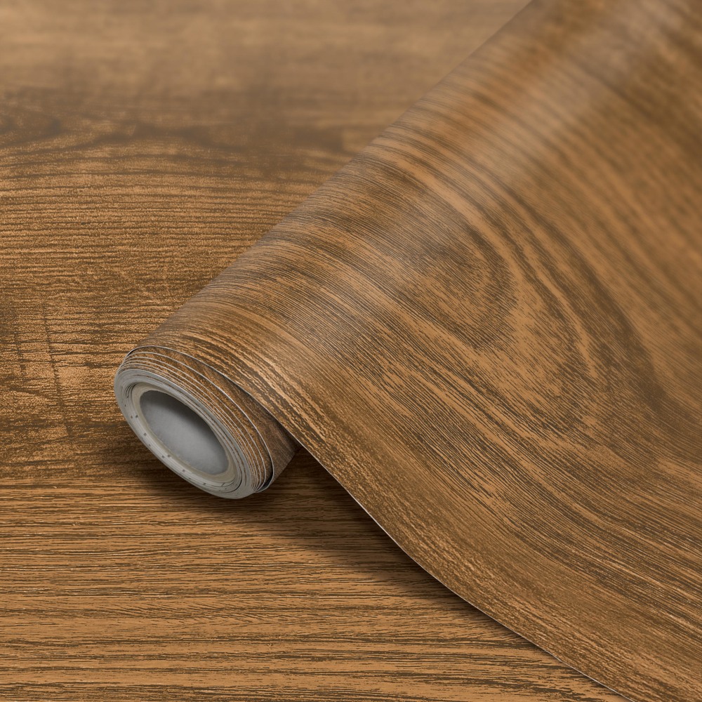 Teacher Created Resources Peel And Stick Decorative Paper Roll, 17-1/2in x 10', Classic Wood MPN:TCR70003