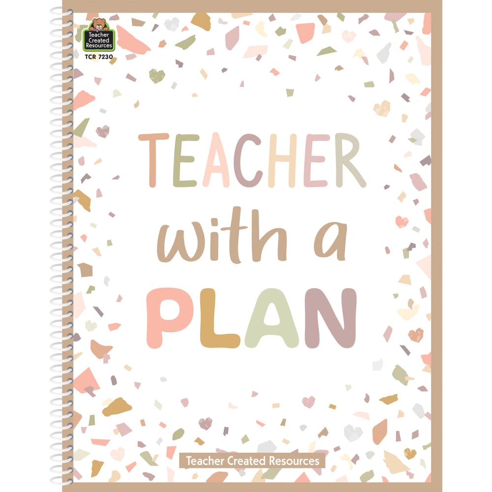 Teacher Created Resources Terrazzo Tones Teacher Planner MPN:TCR7230