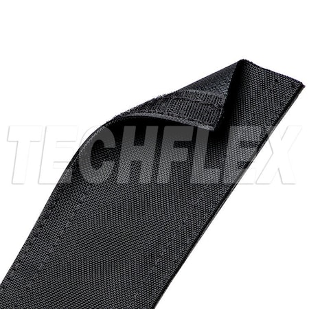 Braided Cable Wrap, 25 ft, Nylon, Black MPN:DRN5.00BK