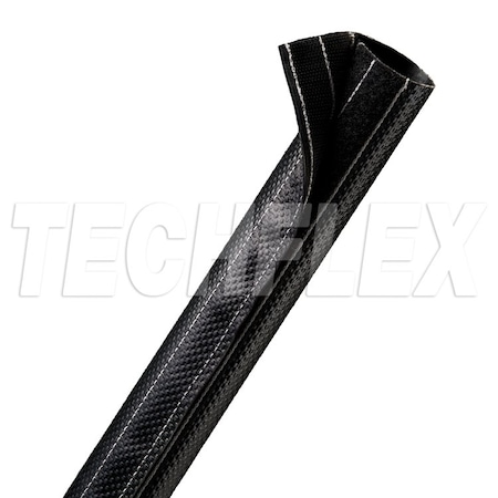 Cable Sleeve, 1-3/8 in Inside Dia., 25 ft, Black MPN:DWG1.38BK