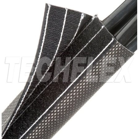 Cable Sleeve, 1-3/4 in Inside Dia., 25 ft, Black MPN:DWG1.75BK