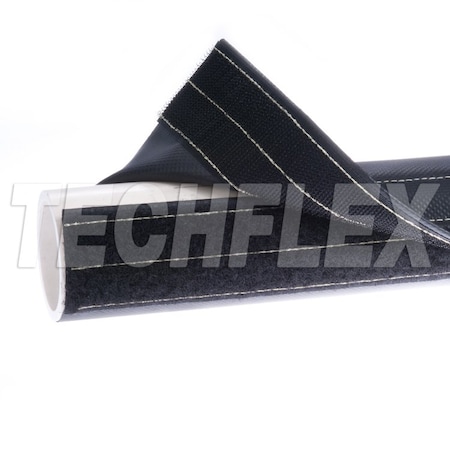 Cable Wrap, 1-3/4 in Inside Dia., 25 ft, Black MPN:DWT1.75BK