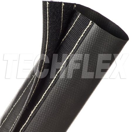 Cable Wrap, 2-1/2 in Inside Dia., 25 ft, Black MPN:DWT2.50BK