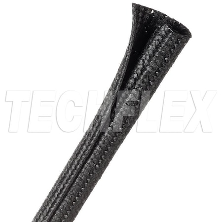 Cable Sleeve, 3/8 in Inside Dia., Nylon, Black MPN:F6H0.38BK