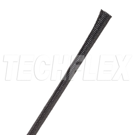 Braided Cable Wrap, 1/8 in Inside Dia., Fiberglass, Black MPN:F6W0.13BK