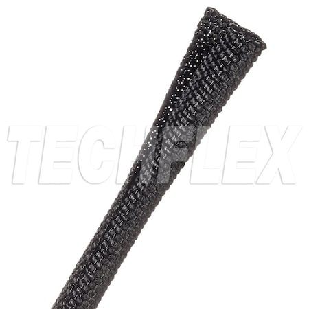 Braided Cable Wrap, 3/16 in Inside Dia., Fiberglass, Black MPN:F6W0.19BK