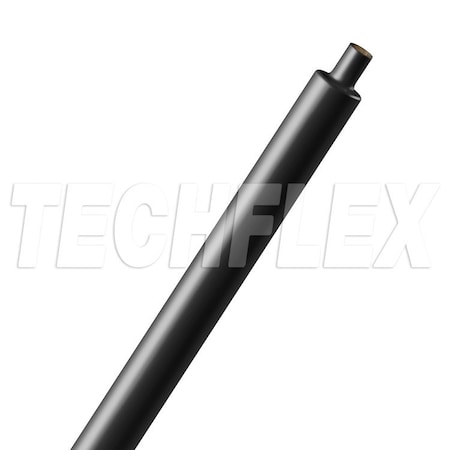 Heat Shrink Tube, Dual Wall, 2:1 I.D. Shrink Ratio, Black MPN:H2C0.19BK