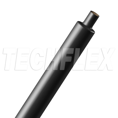 Heat Shrink Tube, Dual Wall, 2:1 I.D. Shrink Ratio, Black MPN:H2C0.50BK