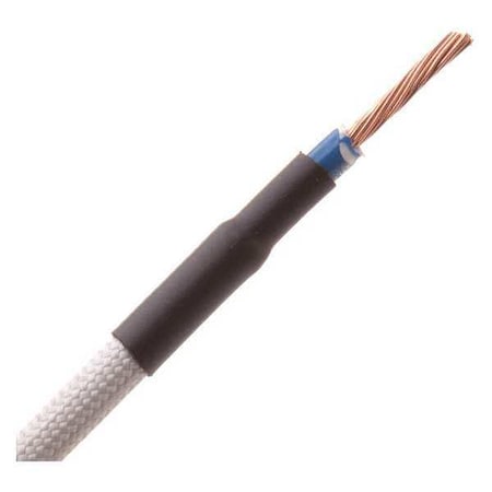 Heat Shrink Tube, Heavy Wall, 2:1 I.D. Shrink Ratio, Black, 25 ft MPN:H2D0.13BK25