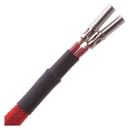 Heat Shrink Tube, Heavy Wall, 2:1 I.D. Shrink Ratio, Black, 25 ft MPN:H2D0.25BK25