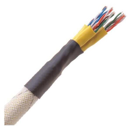 Heat Shrink Tube, Heavy Wall, 2:1 I.D. Shrink Ratio, 12.8 mm, Black, 25 ft MPN:H2D0.50BK25