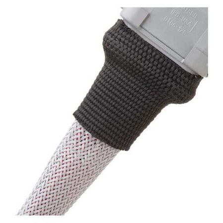 Heat Shrink Tube, 2:1 I.D. Shrink Ratio, Black, 6 ft MPN:H2F2.36BK6