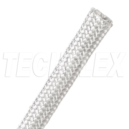 Braided Cable Sleeve, 1/2 in Inside Dia., 5/8 in Max Bundle Dia., 50 ft, Natural MPN:SLN0.50NT