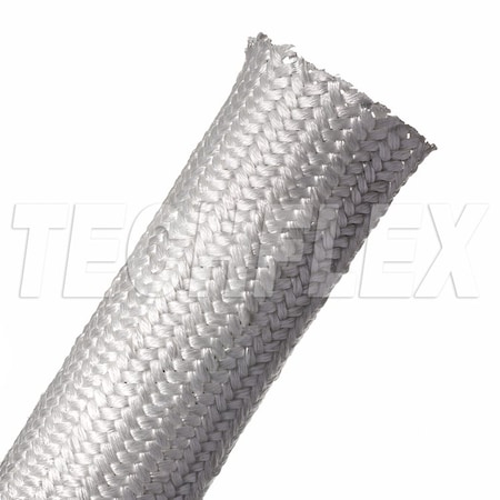 Braided Cable Sleeve, 4 in Inside Dia., 4-1/2 in Max Bundle Dia., 25 ft, Natural MPN:SLN4.00NT