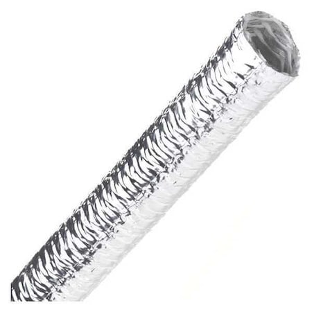 Fiberglass Convo Tube, Aluminum, 1/2
