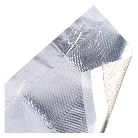 Braided Cable Wrap, Fiberglass, Silver MPN:TWN1.00SV5