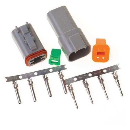 Deutsch, Connector Kit, 4 Pin MPN:DT04GY