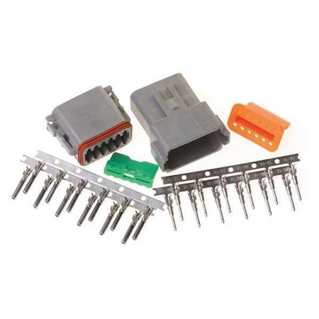 Deutsch, Connector Kit, 12 Pin MPN:DT12GY