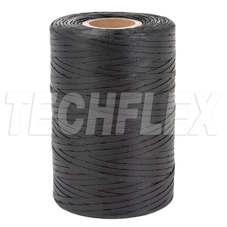 Nylon, Lacing Tape, Size 2 Fin B Black MPN:LT1-S2-FB-BK