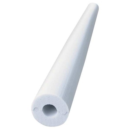 Pipe Insulation, 4 ft. L, Melamine Foam, 1 in Wall MPN:0079-0400IP100-PF-0000-00