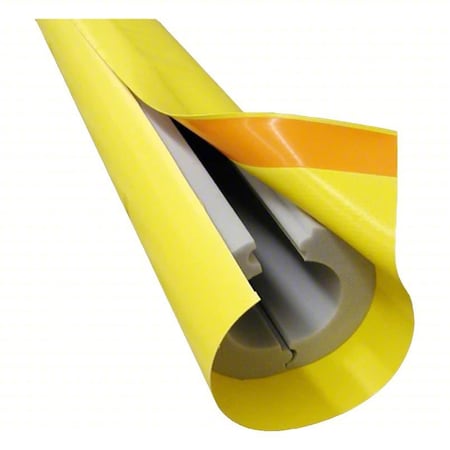 Pipe Insulation Sheet, 4 ft, Melamine, Tube MPN:0379-0250CT150-PF-0930-02
