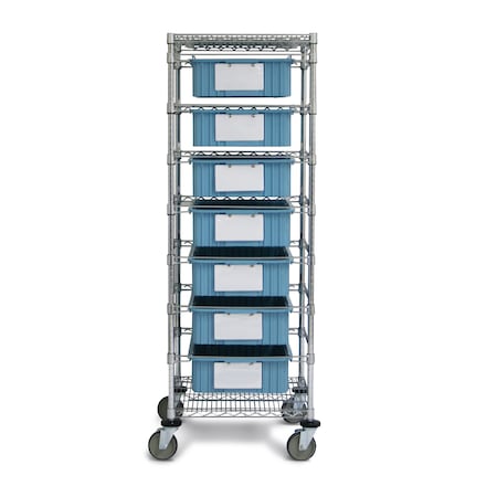 Bin Storage Cart, 24x24x69 MPN:DRAW7