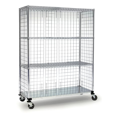 Unit, w/Casters, 5-Shelf, 24x48x69 MPN:ME-SD456CH-5