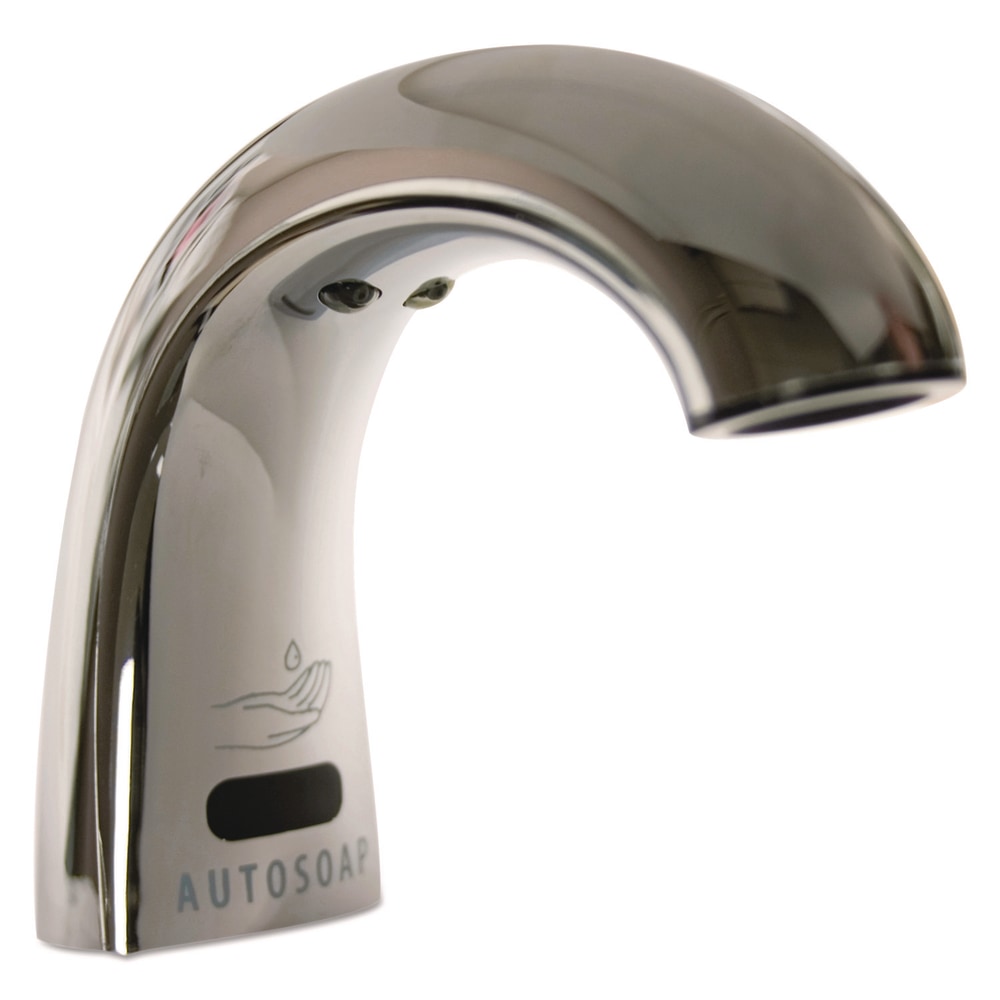 Rubbermaid Commercial One Shot Soap Dispenser - Touch Free, Foam, 1.9 x 5.5 x 4, Polished Chrome MPN:FG4870465