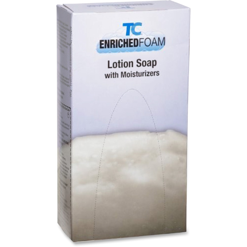 Rubbermaid Commercial TC Refill 800ml Foam Lotion Soap - 27.05 fl oz - Pump Bottle Dispenser - Hand - Moisturizing - White - 6 / Carton MPN:RCP450019