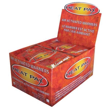 Body Warmer, Up to 24 hr, Air-Activated, 118 Degrees F Avg. Temp., 40 PK MPN:5541