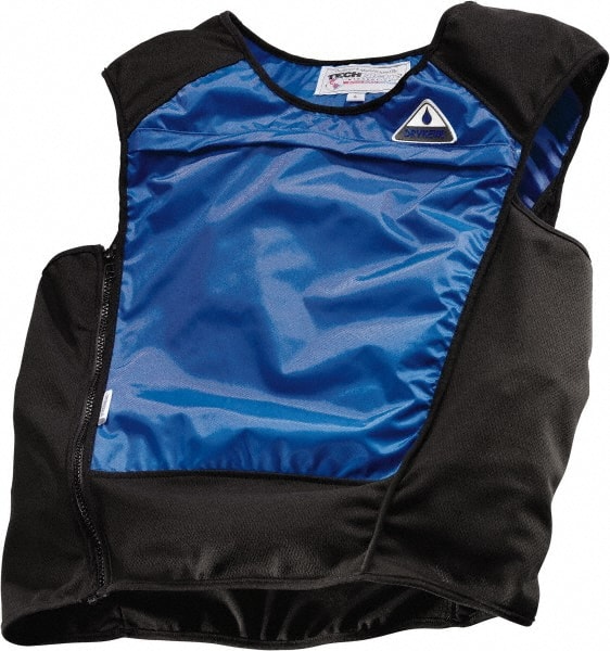 Size XL, Black & Blue Cooling Vest MPN:6031-XL