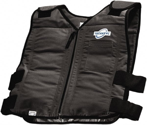 Size 2XL, Black Cooling Vest MPN:6626-BK-2XL