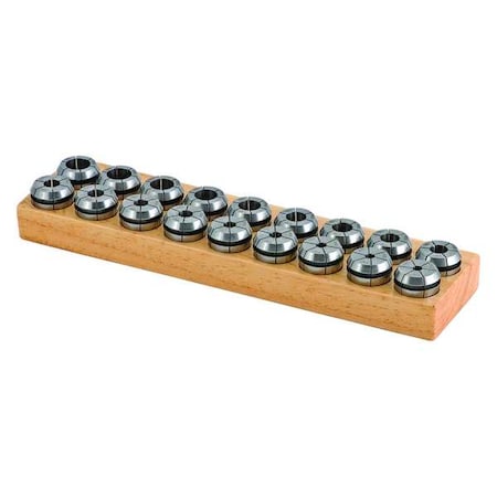 Collet Set, ER32, 1mm, 18 pcs. MPN:04546MS
